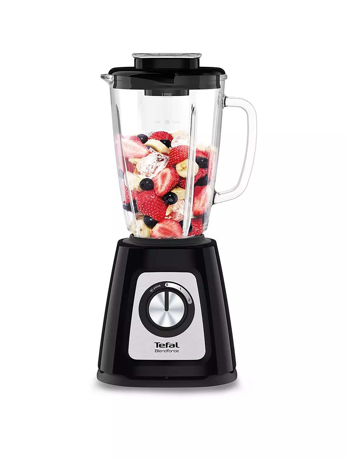 Tefal Blendforce II 2L Glass Blender Black